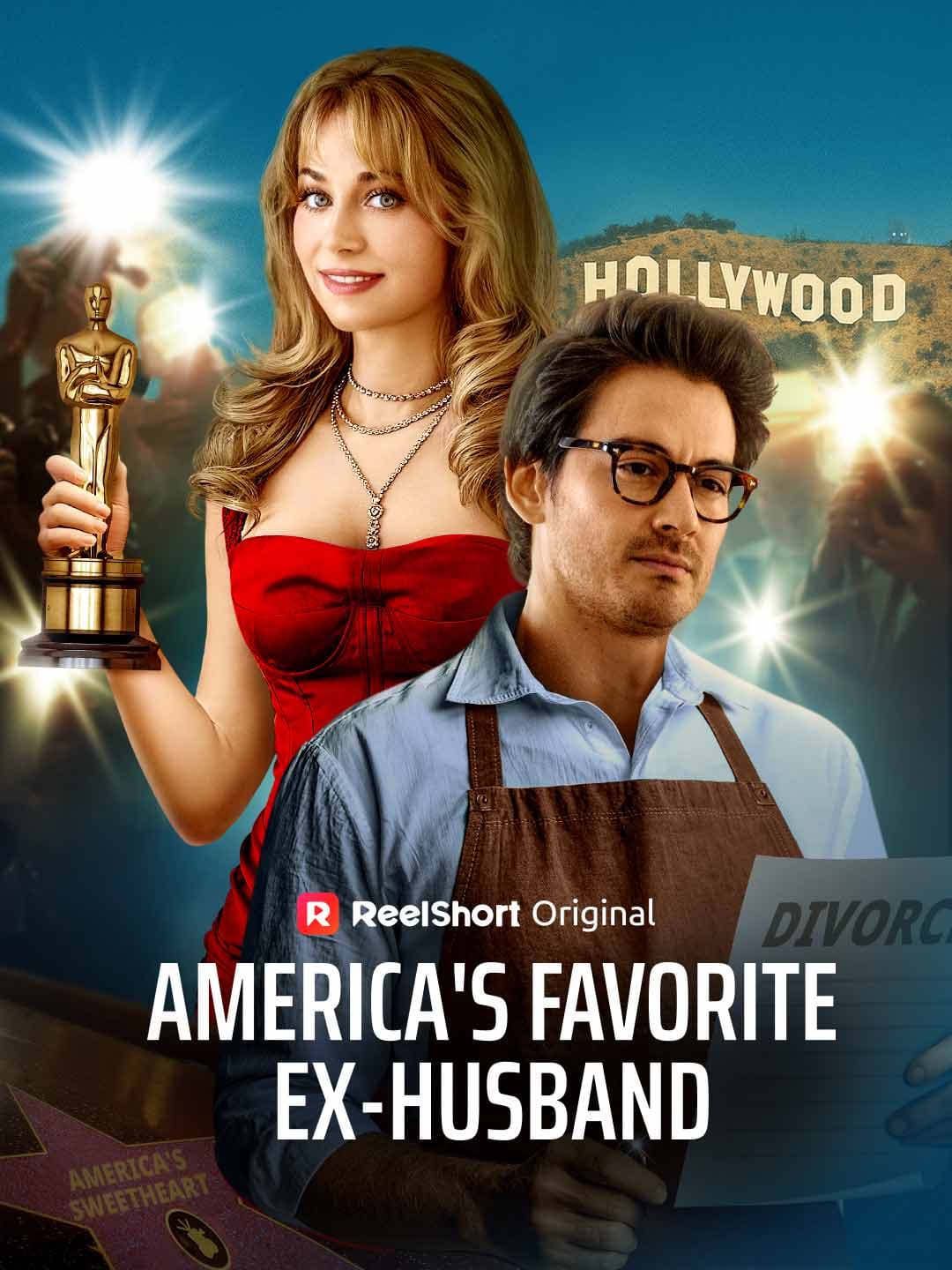 Official poster of America's Favorite Ex-Husband, as shown on ReelShort