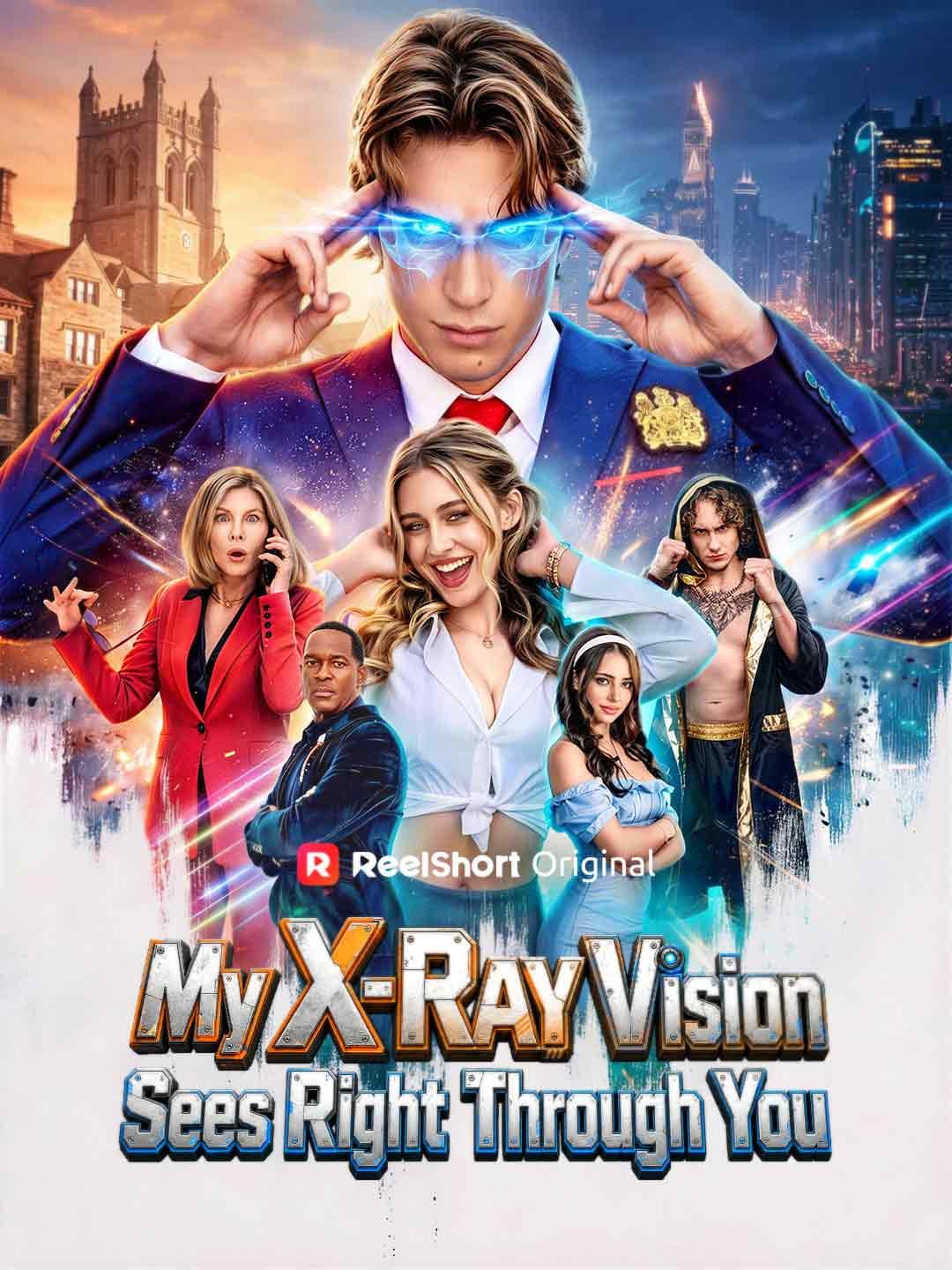Official poster of My X-Ray Vision Sees Right Through You, as shown on ReelShort