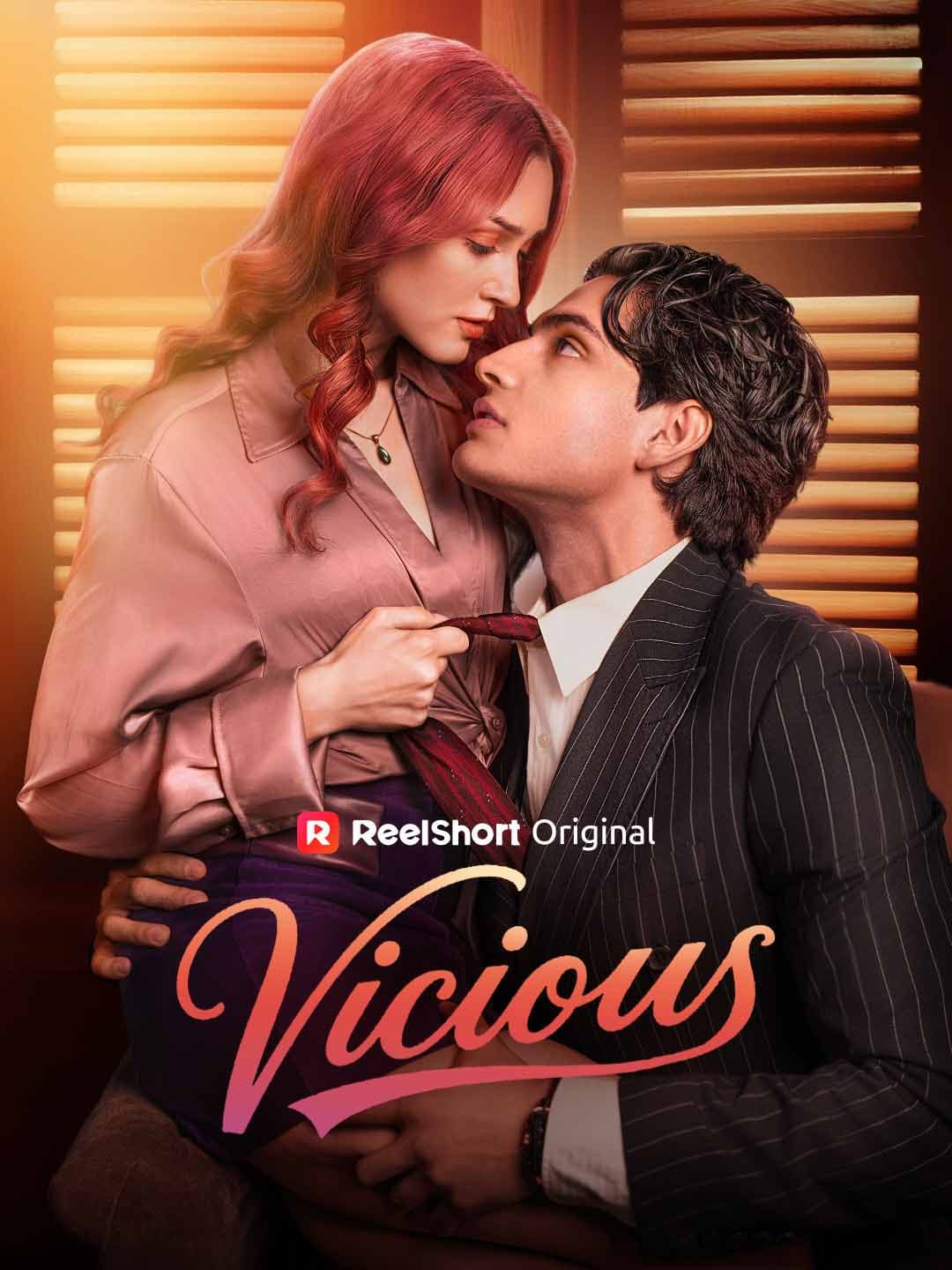 Official poster of Vicious, as shown on ReelShort