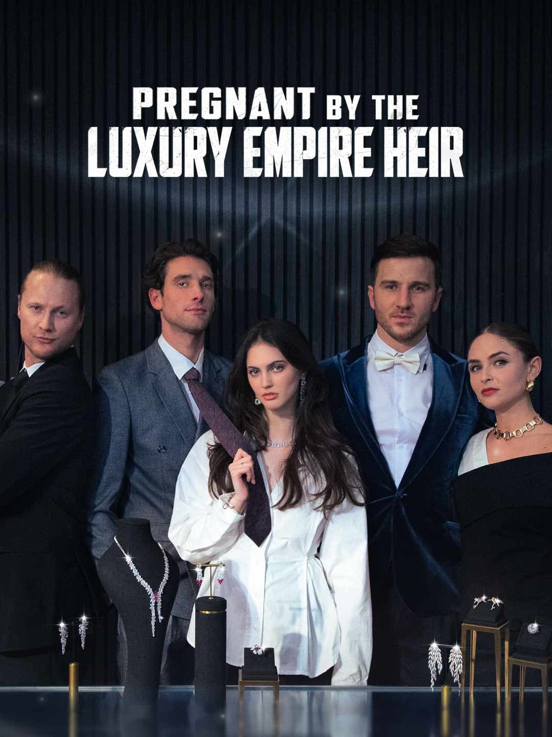 Official poster of Pregnant By The Luxury Empire Heir, as shown on ReelShort