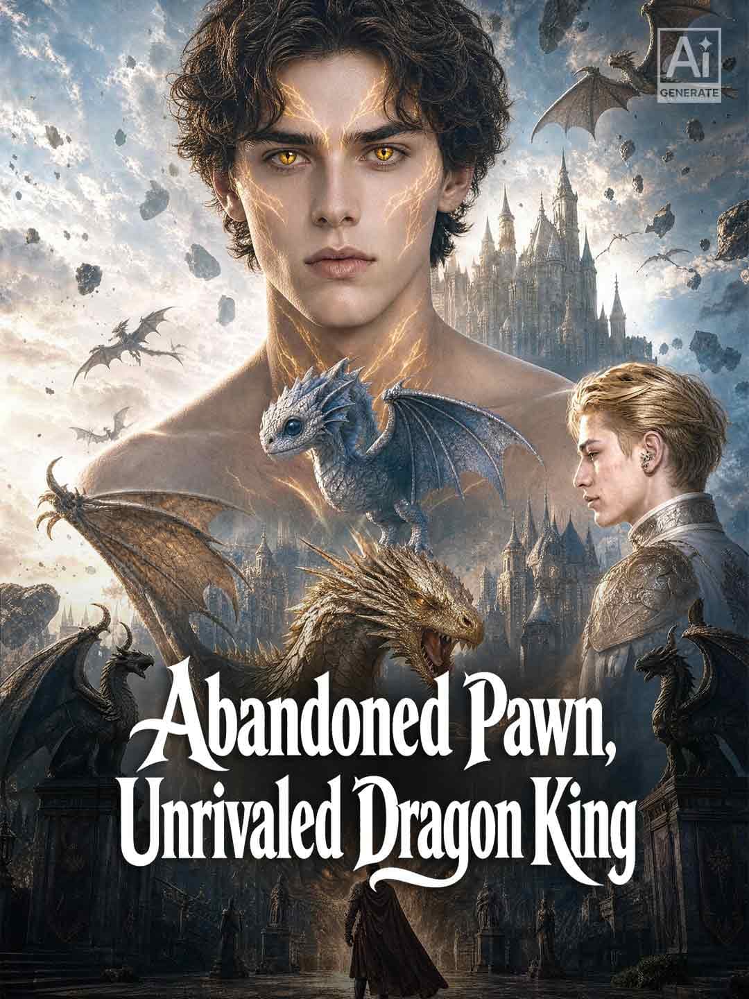 Official poster of Abandoned Pawn, Unrivaled Dragon King, as shown on ReelShort