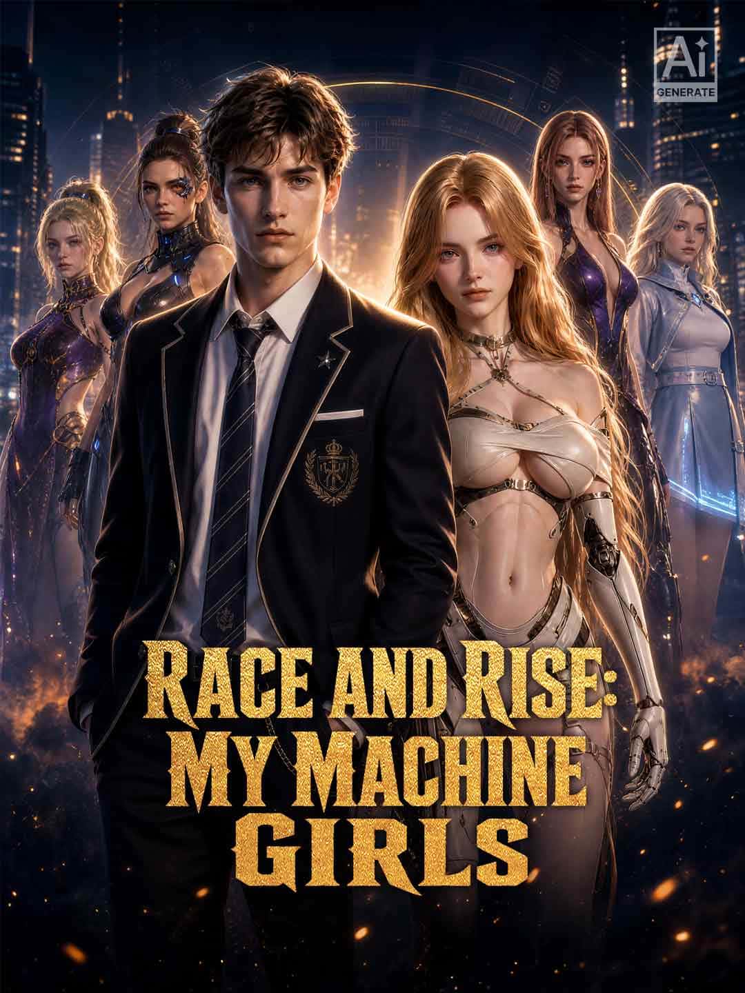 Poster of Race and Rise: My Machine Girls