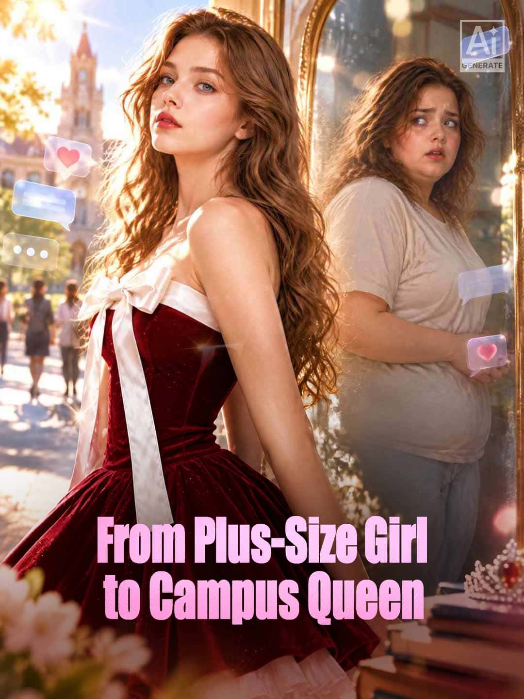 Poster of From Plus-Size Girl to Campus Queen