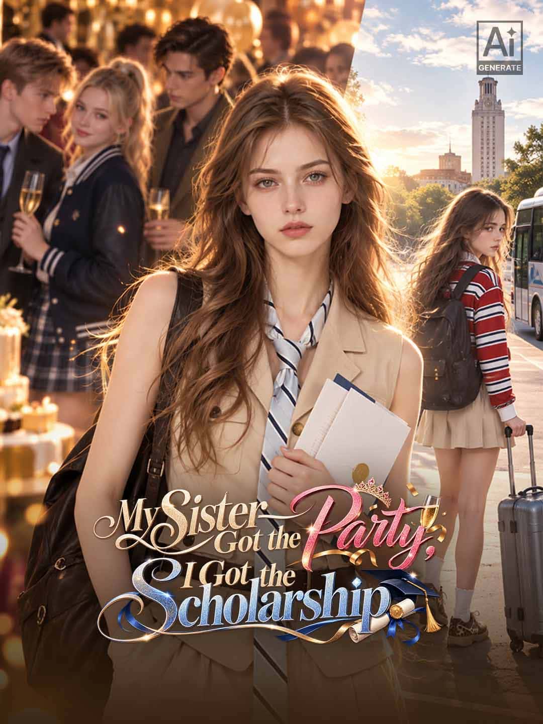 Poster of My Sister Got the Party, I Got the Scholarship