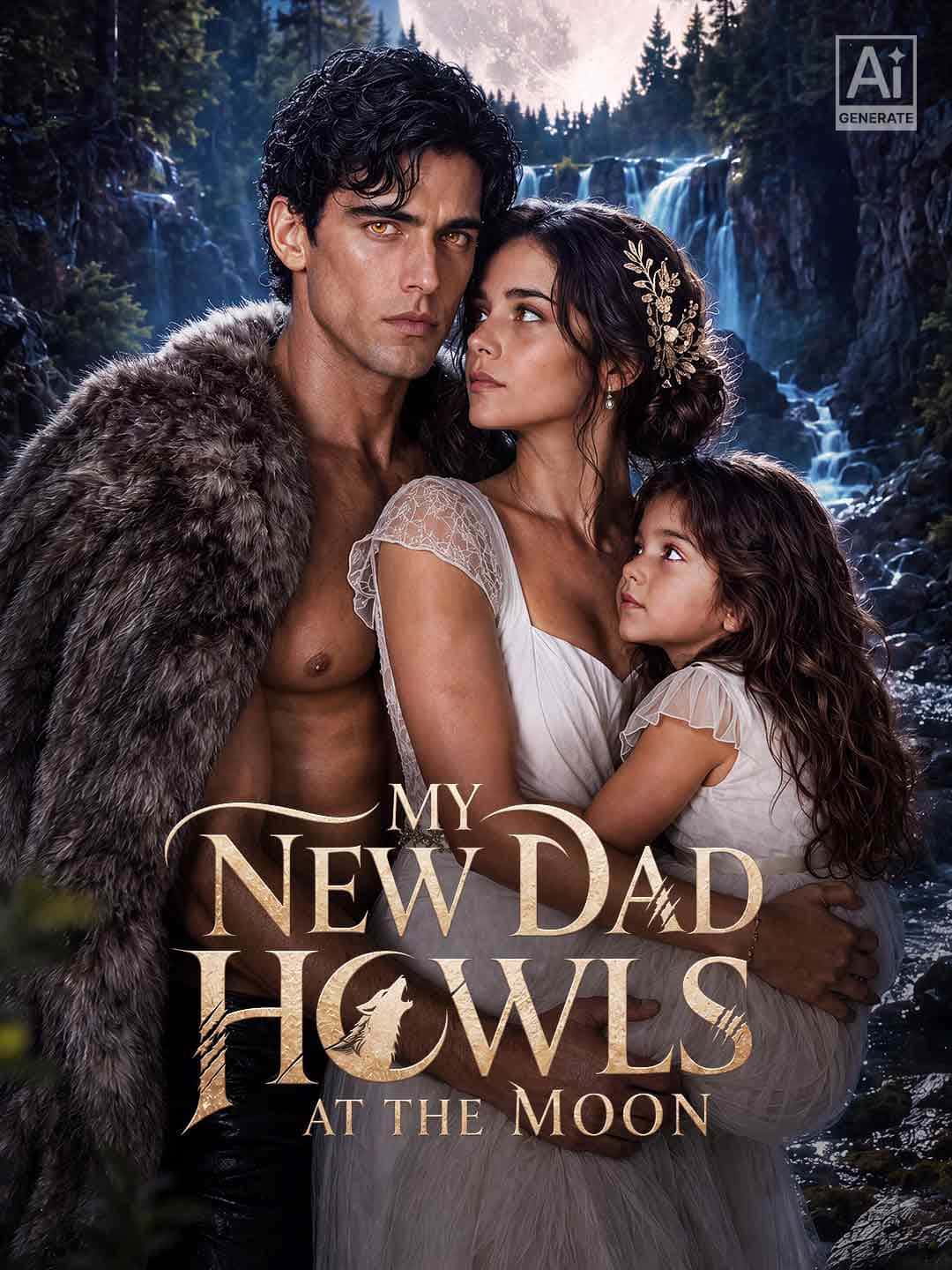 Poster of My New Dad Howls at the Moon