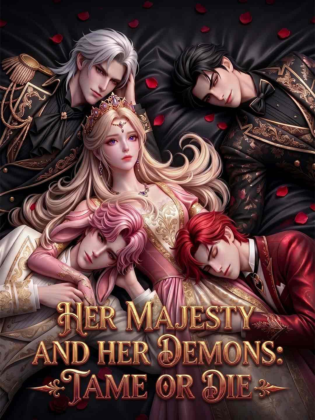 Official poster of Her Majesty and Her Demons: Tame or Die (updating), as shown on ReelShort