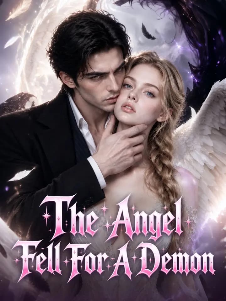 Official poster of The Angel Fell For A Demon, as shown on MoboReels